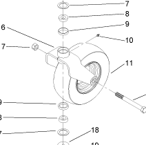 tire and rim assembly part number 107-9433