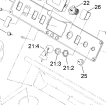 121-5162 - Reference Number 21:4 - 2 Keys