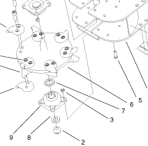 toro stump grinder attachment bearing