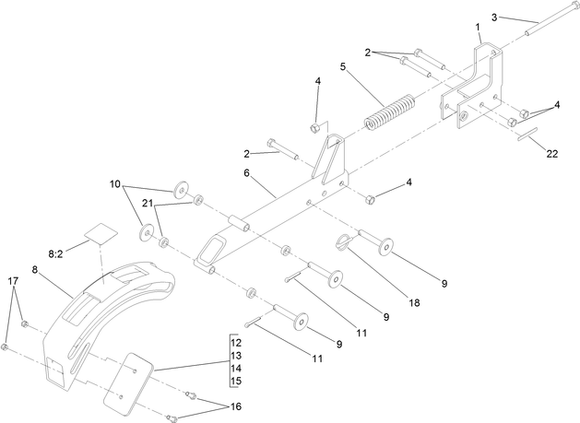 trencher crumber part number 22464