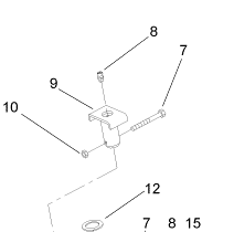 upper pivot pin part number 108-5662