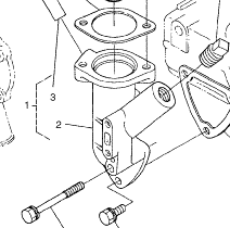 water flange part number 100-2165