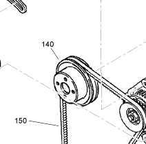 100-1921 pulley