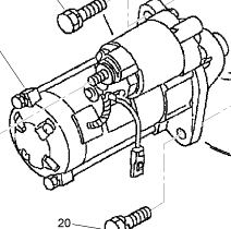 100-2179 kubota engine starter