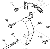 alternator bolt part number 121-3800