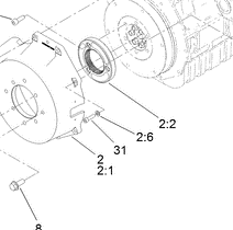 131-0197 - Reference Number 31 - Bolt