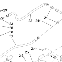 engine oil hose 139-0794