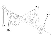 18 tooth sprocket part number 147-2466 