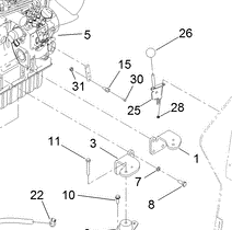 98-9311 throttle swivel