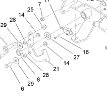 138-0205-0P - Reference Number 21 - Plate Linkage Brake