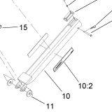 100-6105 - Reference Number 10 - Locking Arm