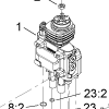 106-9307 2 spool hydraulic valve