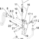 104-2831 - Reference Number 16 - 1 Spool Valve – toro dingo parts online