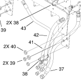 95-3738 - Reference Number 41 - Hydraulic Hose